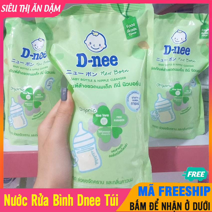 Nước rửa bình sữa dnee túi 550ml thành phần thiên nhiên, an toàn cho sức khỏe, diệt khuẩn hiệu quả - nuoc rua binh sữa, dnee rửa bình, nước rua binh sua, nước rửa bình - nước rửa bình dnee - 8851989060194