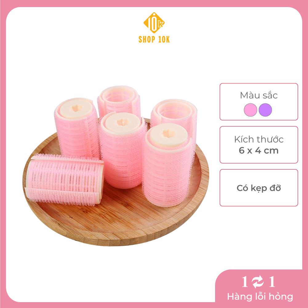 Set lô uốn tóc, lô uốn mái tự dính tạo tóc mái bồng bềnh, quyến rũ cho phái nữ SP004469