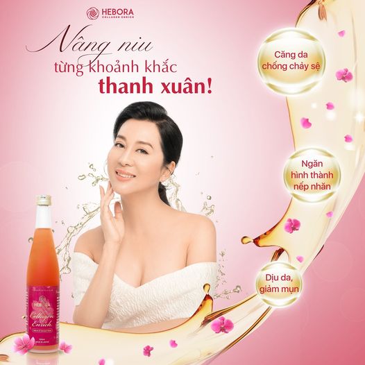[MẪU MỚI  - KHUYẾN MẠI] Collagen Hebora Nhật Bản – Nước Uống Đẹp Da, Detox Giữ Dáng, Tạo Hương Thơm