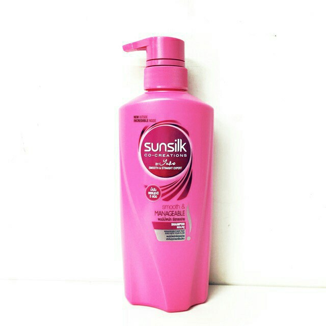 [Hoàn Tiền 10%] [HCM]Dầu Gội Sunsilk Mềm Mượt Và Phục Hồi Tóc Hư Tổn 450g Thái Lan (Màu Hồng)