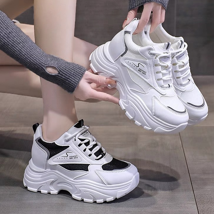 GIÀY NỮ ĐỘN ĐẾ 8CM MẪU 2023