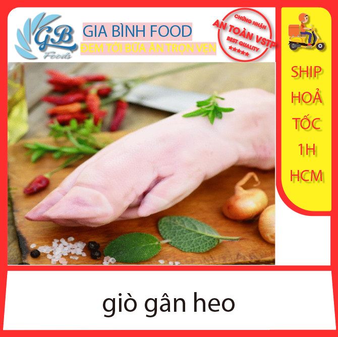 Thịt chân Giò heo _ Ship hỏa tốc HCM 1h