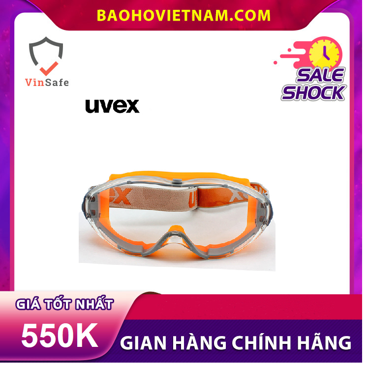 Kính bảo hộ lao động chống hoá chất UVEX