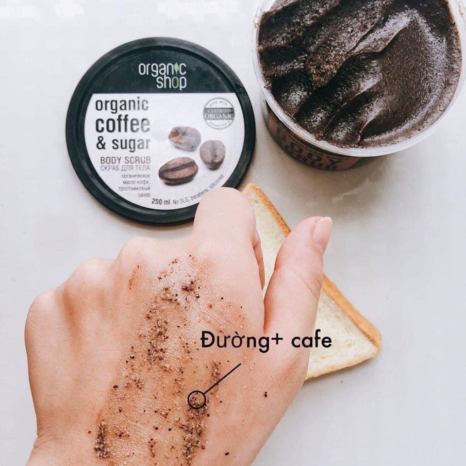 Tẩy tế bào chết body organic shop