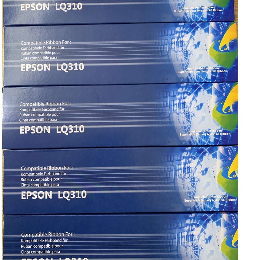 Ruy băng epson lq310 - mực in cho epson lq 310 in đậm, rõ nét - băng mực máy in kim epson lq310, lx310