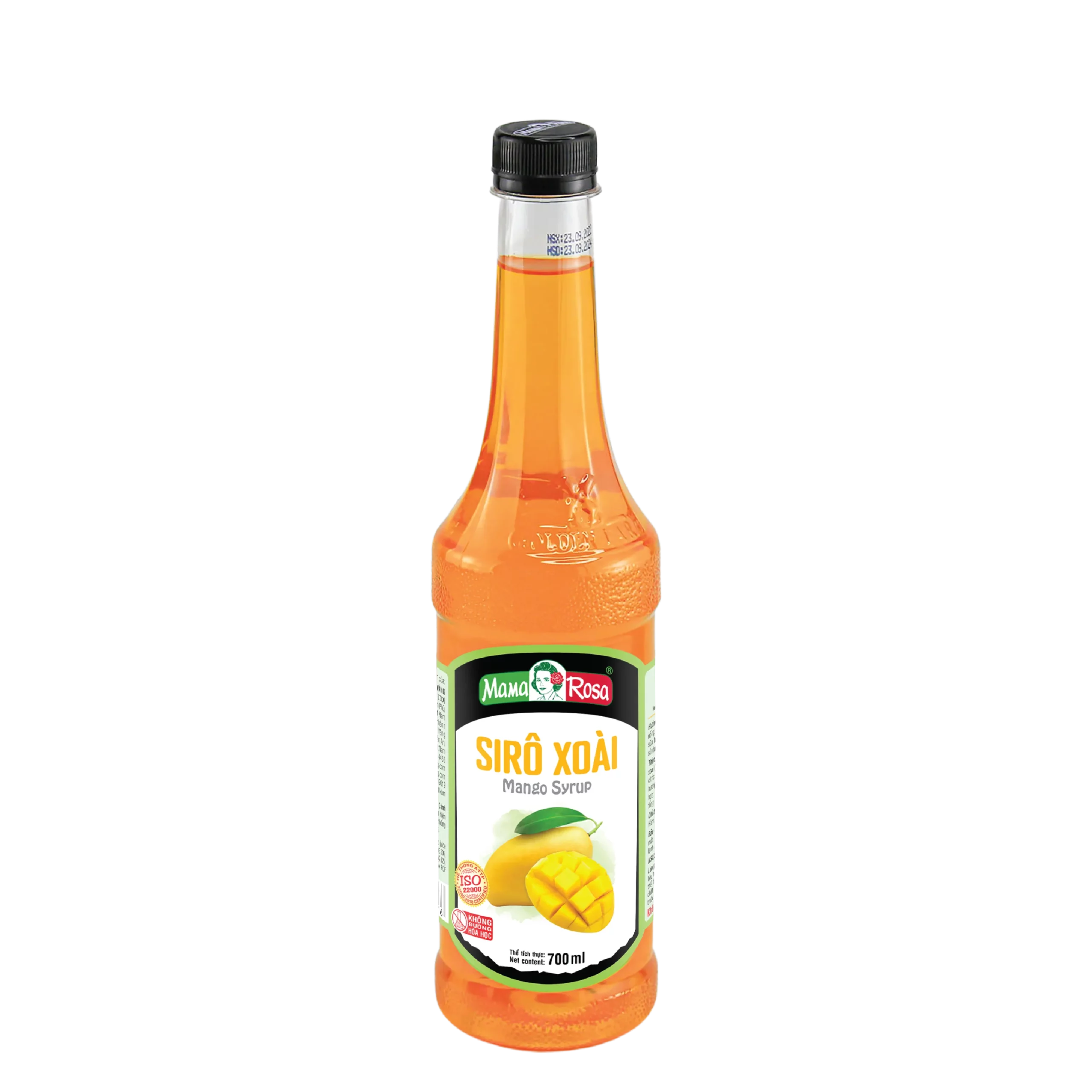 Siro Mama Rosa xoài 700ml siro trà sữa, siro golden farm
