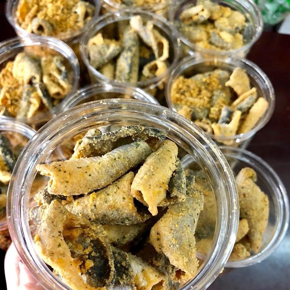 250gr da cá hồi trứng muối chiên giòn