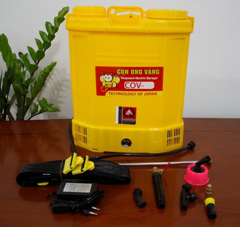 Bình xịt điện 20 lít con ong vàng COV 20D - Bình Xịt côn trùng giá rẻ