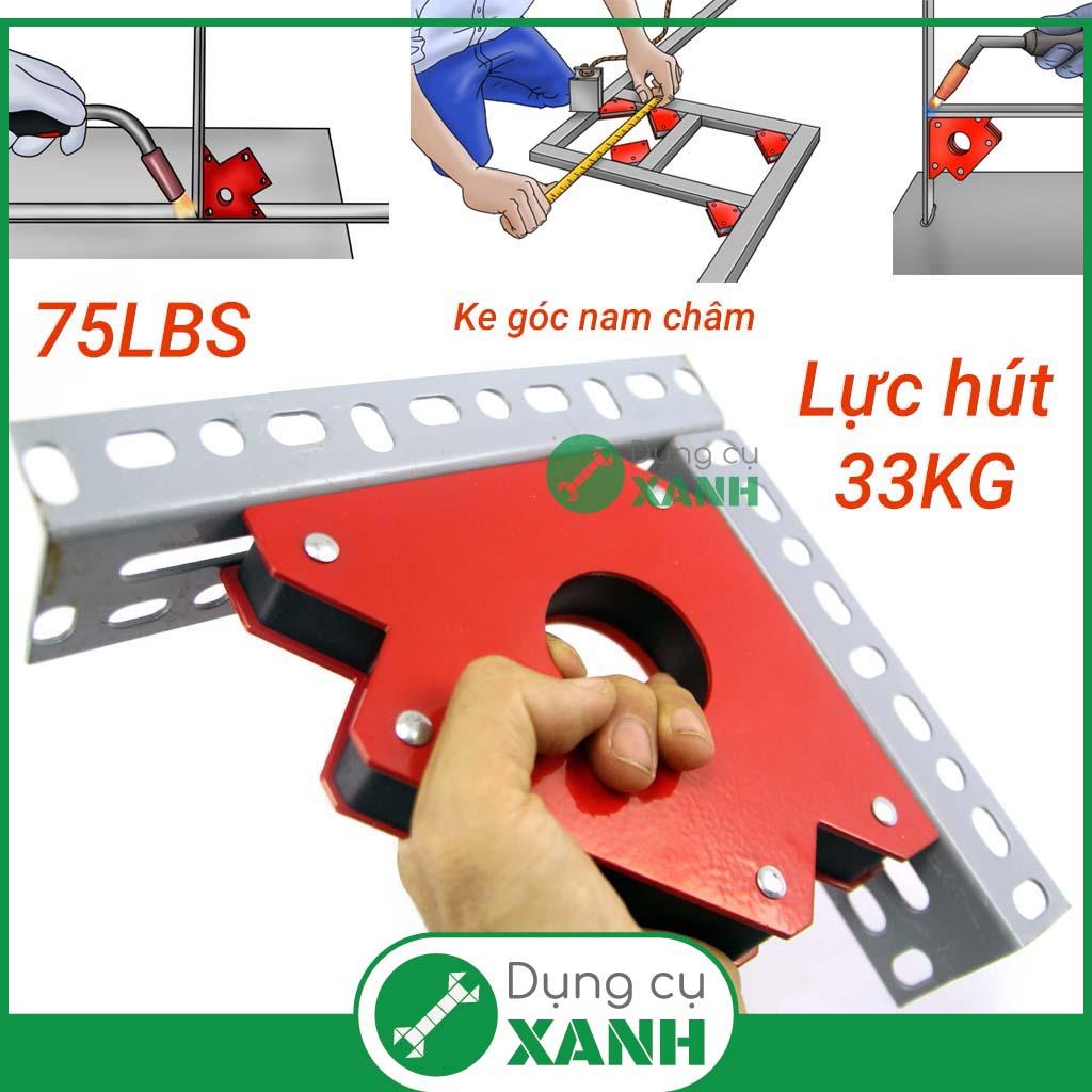 Ke góc nam châm 45°,90° cho thợ hàn lực hút 33kg