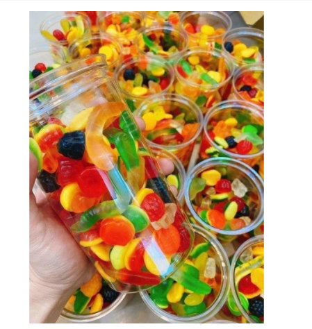 Kẹo dẻo chíp chíp trái cây mix nhiều vị siêu ngon 500 gr