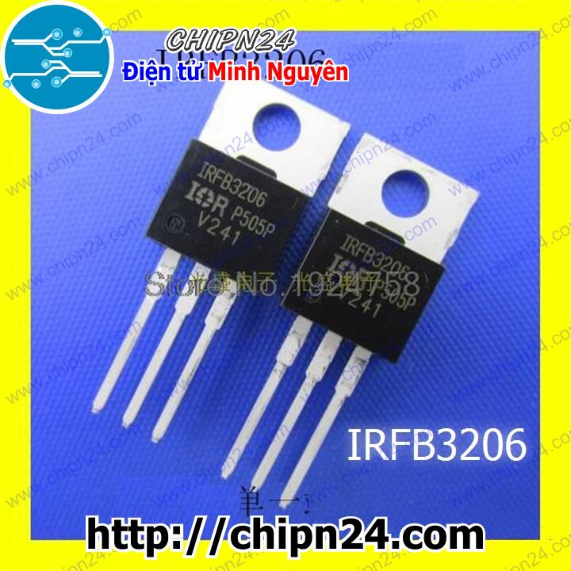 Mosfet irfb3206 to-220 60v 210a kênh n