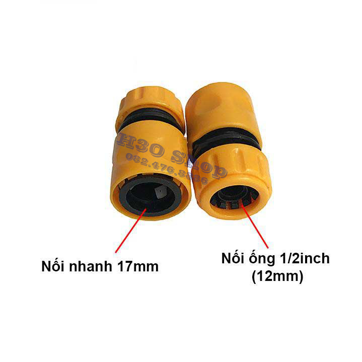 [HCM]Khớp nối nhanh đầu ống nước vào máy xịt rửa cao áp (1 cái) nối nhanh đầu dây cấp nước máy rửa xe gia đình phụ kiện máy rửa xe mini máy rửa xe áp lực cao máy phun xịt rửa cao áp