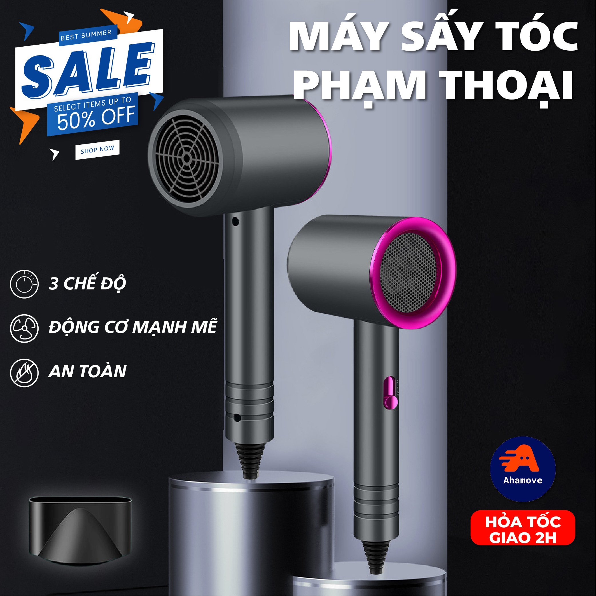 Máy sấy tóc 2 chiều nóng lạnh melli công suất lớn 2300w nhanh khô 3 chế độ sấy tạo kiểu chăm sóc tóc chuẩn salon, máy sấy tóc 2 chiều nóng lạnh công suất lớn 2300w, 3 chế độ sấy, tạo kiểu đa năng chăm sóc tóc chuẩn salon