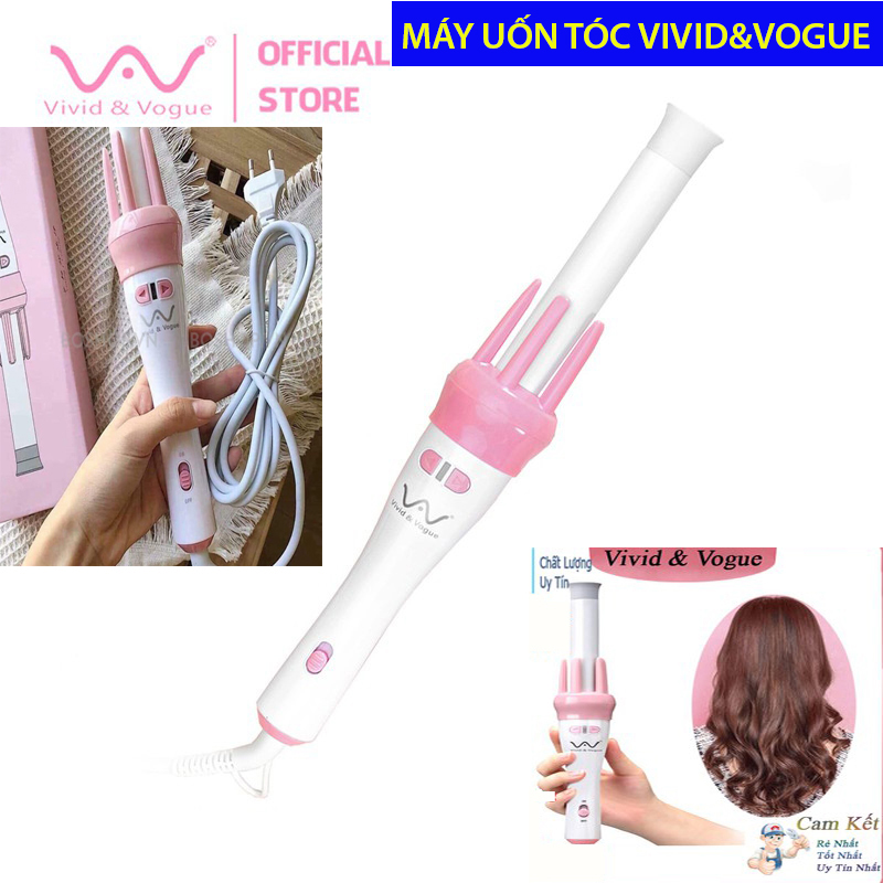 [HCM][GIÁ CỰC RẺ ] Máy Uốn Tóc Tự Động Vivid&Vogue VAV-022B Cao Cấp Máy Làm Xoăn Xoay Tự Động 360 Độ Dùng  Uốn Tóc  Xoăn Giả Làm  Xoăn Sóng Bồng Bềnh Chuẩn Tóc Ngắn Dài Đều Phù Hợp Máy Nhỏ Gọn Dễ Mang Theo Để Sử Dụng Khi Cần