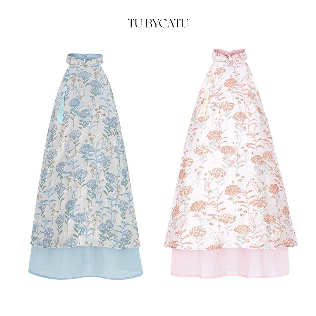 Tubycatu | đầm cẩm tú cầu