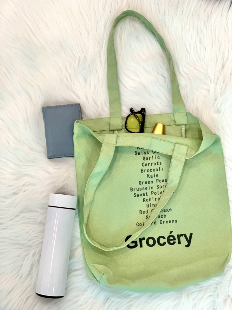 - Túi canvas Simple Grocery