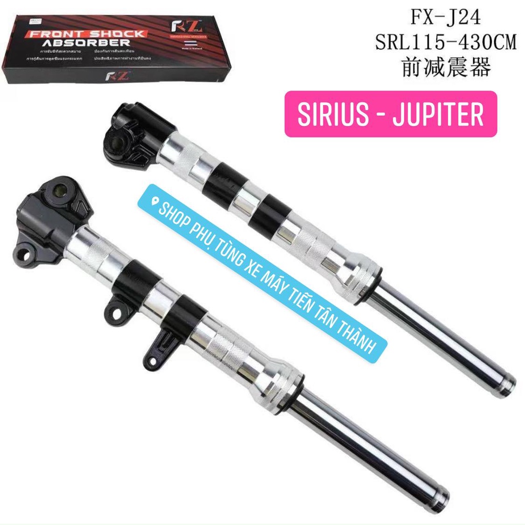 PHUỘC NHÚN GIẢM XÓC PHÍA TRƯỚC MẪU PHAY THÁI CNC RZ / SIRIUS / WAVE / FULED / WINNER / EXCITER