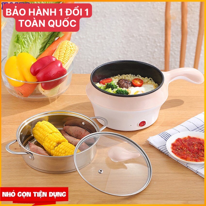 [HCM][LOẠI TỐT] CA NẤU MÌ KIÊM NỒI LẨU MINI CÓ TẶNG KÈM XỬNG HẤP - CA NẤU MÌ CÓ TAY CẦM CÁN DÀI THIẾT KẾ SANG TRỌNG CHUẨN HÀNG XUẤT NHẬT - CHỐNG DÍNH KHÔNG GỈ CAO CẤP