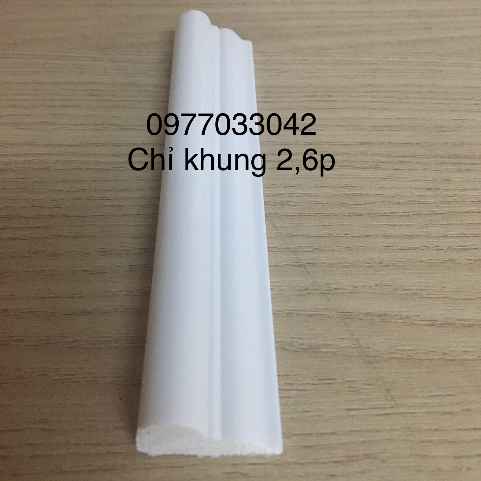 Phào chỉ khung tranh nhựa ps hàn quóc bảng 2.6cm ,  cây/2,4m