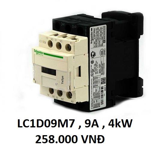 [HCM]KHỞI ĐỘNG TỪ SCHNEIDER CONTACTOR SCHNEIDER 220VAC LC1D09 LC1D12 LC1D18 LC1D25 LC1D32 LC1D38