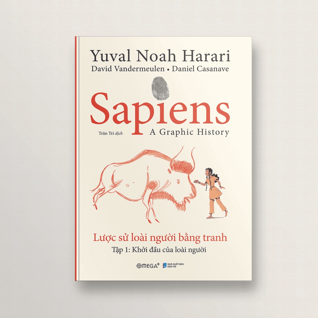 Sách - Sapiens - Lược Sử Loài Người Bằng Tranh - Tập 1: Khởi Đầu Của Loài Người - Omega Plus