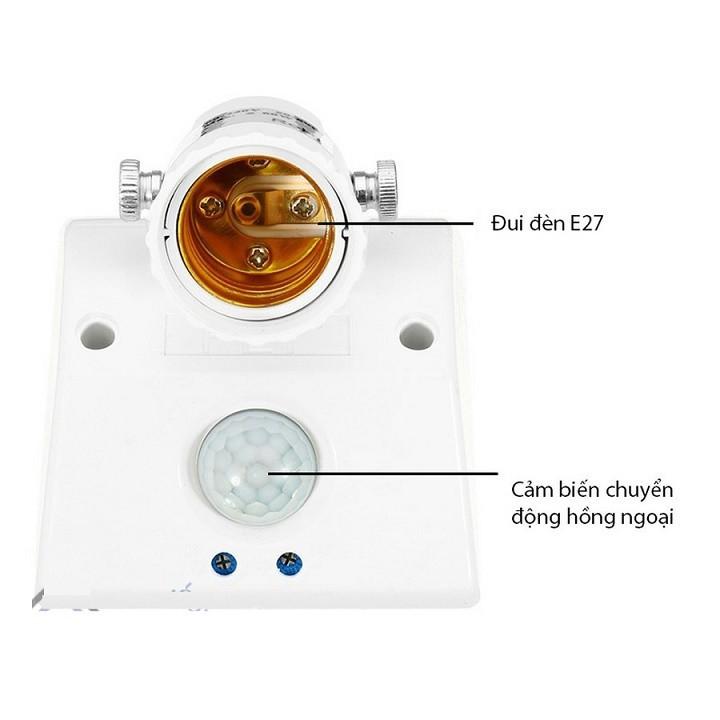 Đui đèn cảm biến chuyển động hỗ trợ chỉnh hướng FLY660