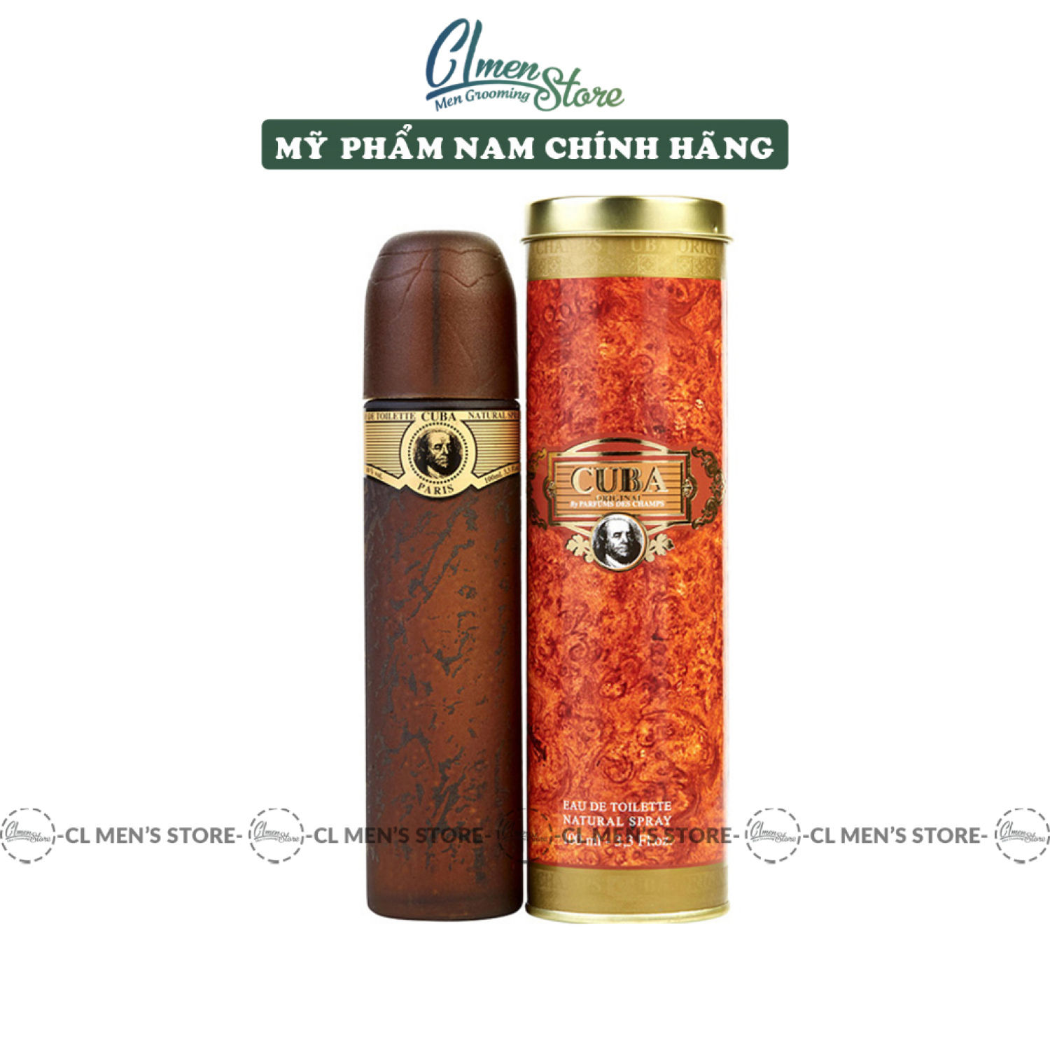 Nước hoa nam cuba gold - cuba paris | mẫu thử 10ml - full seal 35ml - full seal 100ml