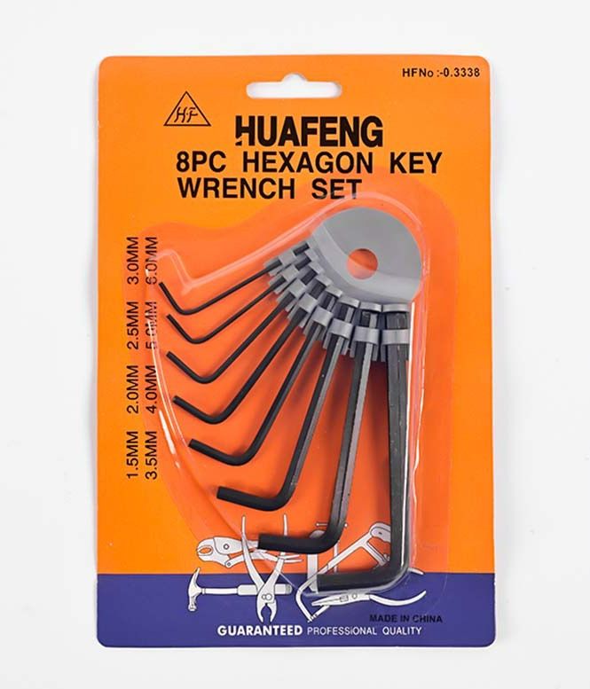 Bộ lục giác sửa chữa xe đạp đa năng - đủ size từ 1.5mm - 6mm