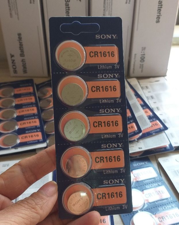 5 viên pin cr1616 pin 3v sony lithium