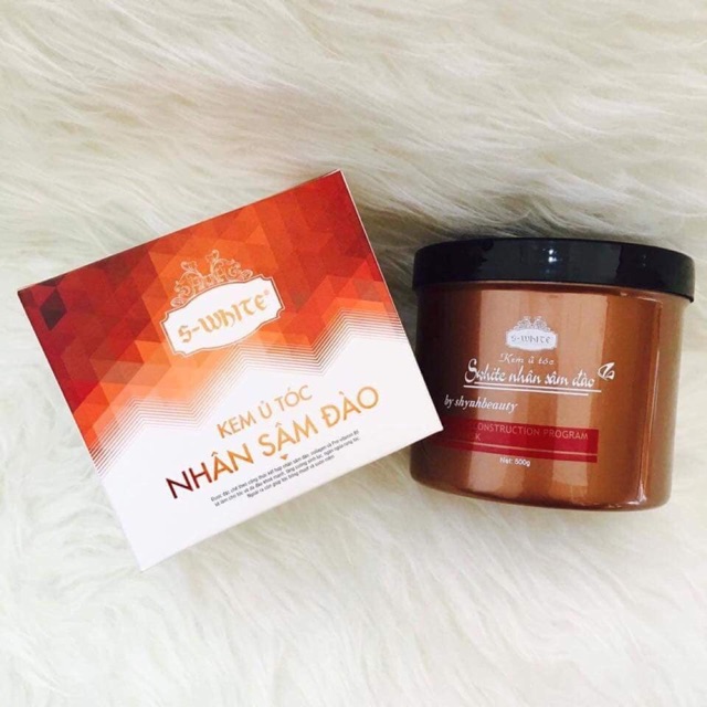[Ủ Tóc] Kem Ủ Tóc Nhân Sâm Đào S-WHITE 500gram
