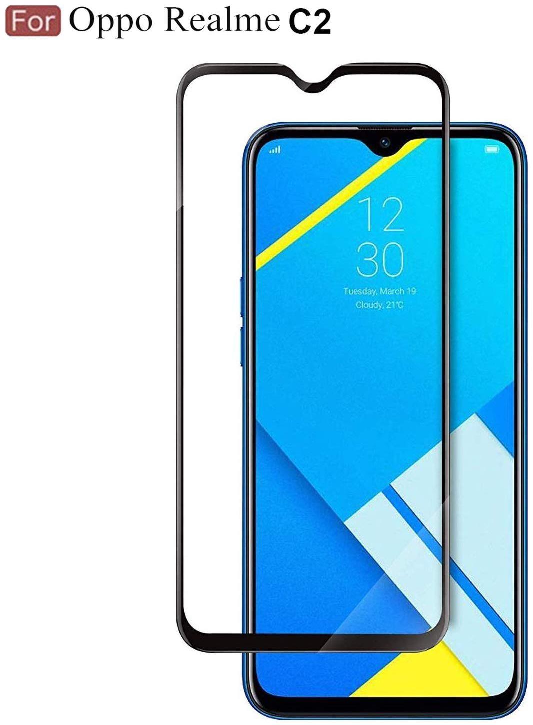Kính cường lực full màn Realme C2