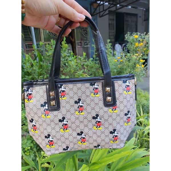 Túi xách micky kèm dây đeo chéo cực xinh