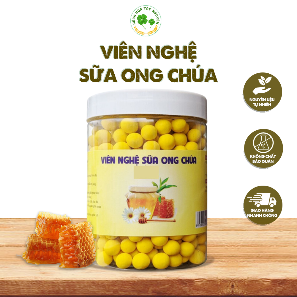Viên nghệ sữa ong chúa hộp 500gr