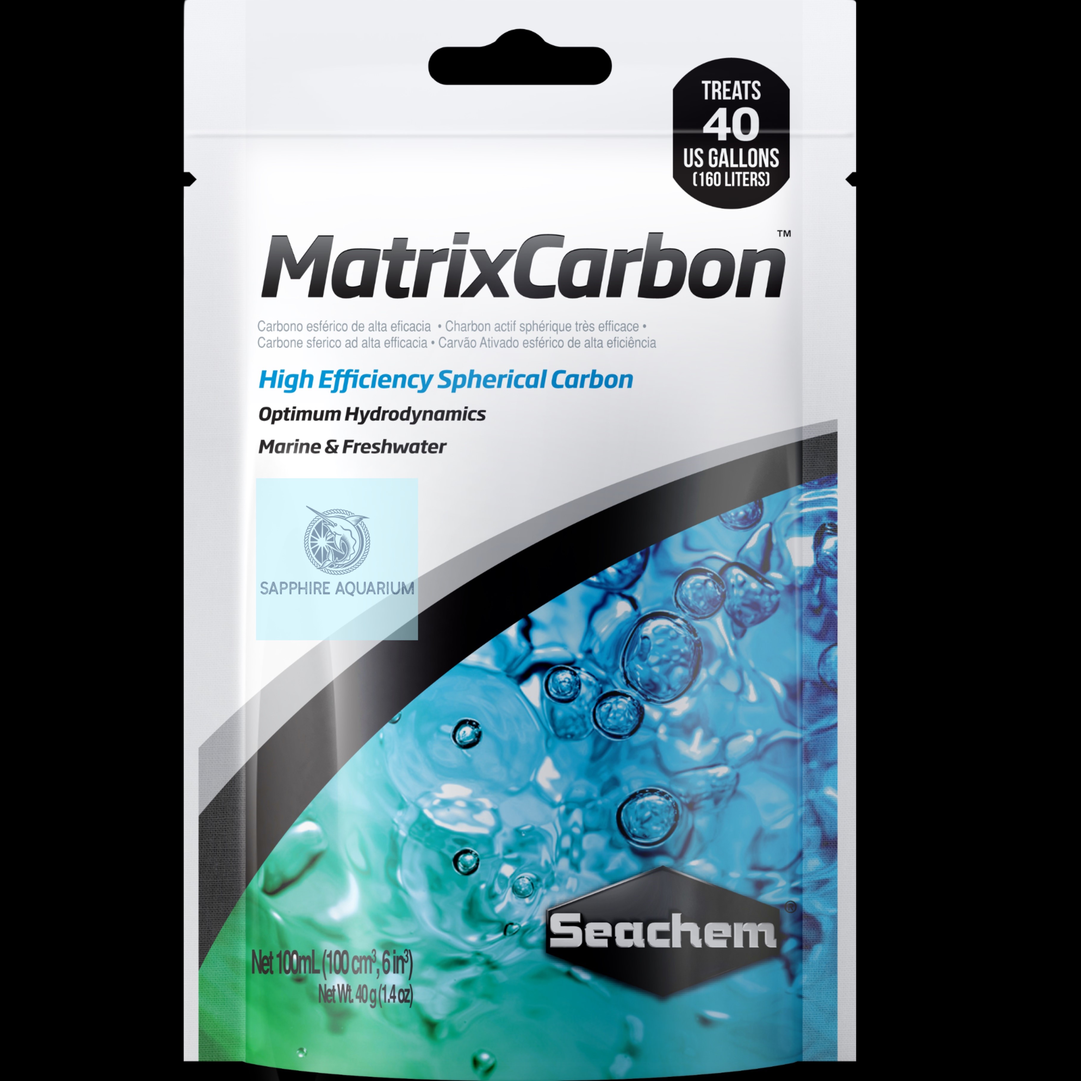 Vật liệu lọc Seachem MatrixCarbon 100ml