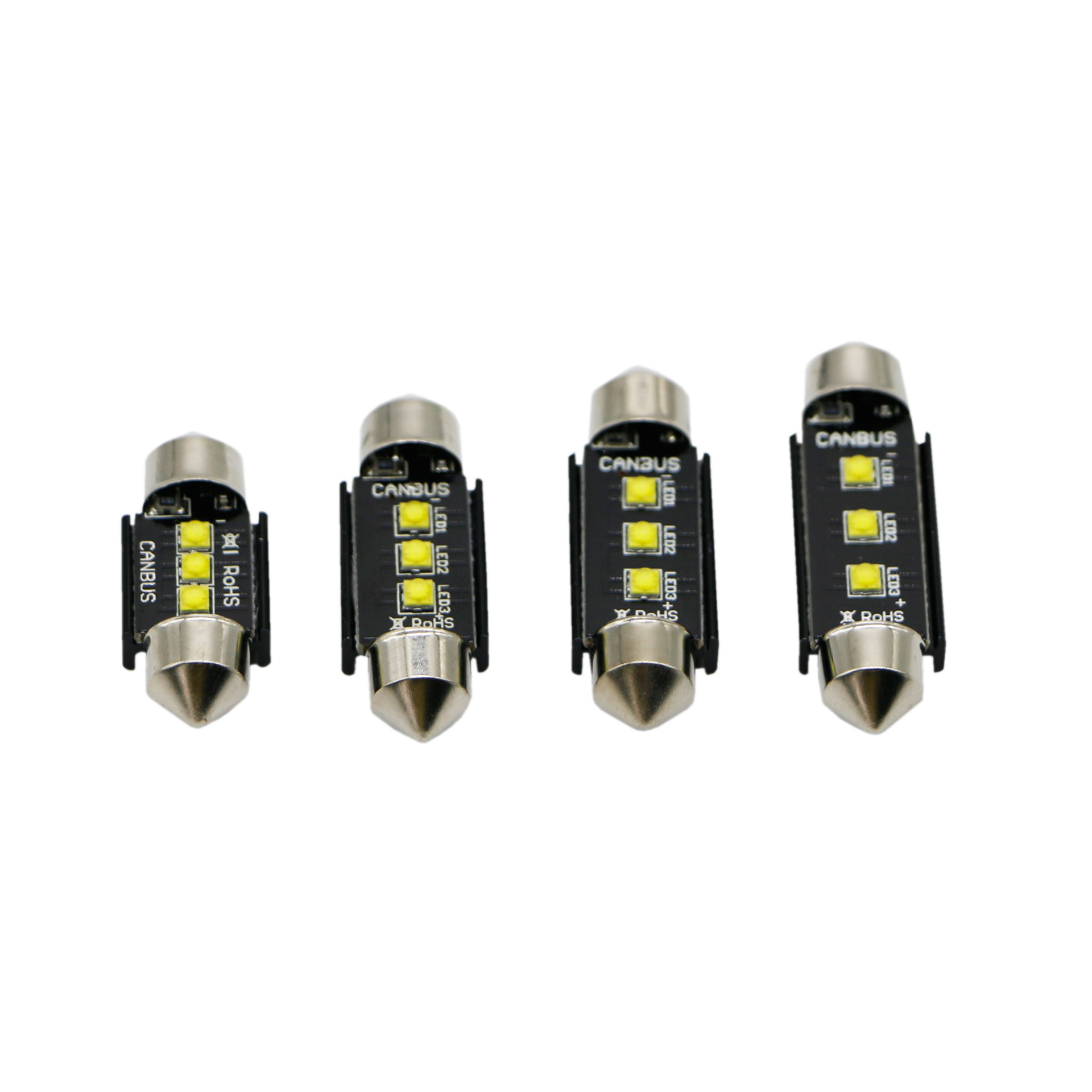 Đèn LED Trần Festoon Ô Tô Xe Hơi Cao Cấp Chip Cree Giải Mã Canbus Dài 31mm, 36mm, 39mm, 41mm cho nội thất và biển số