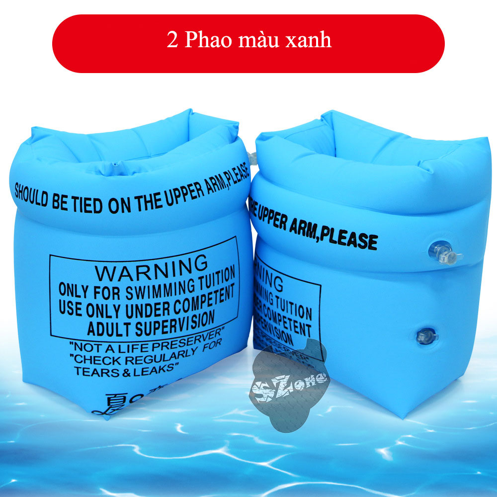 Phao bơi tập tay cho trẻ, phao bơi tay cho bé, set 2 phao tay.