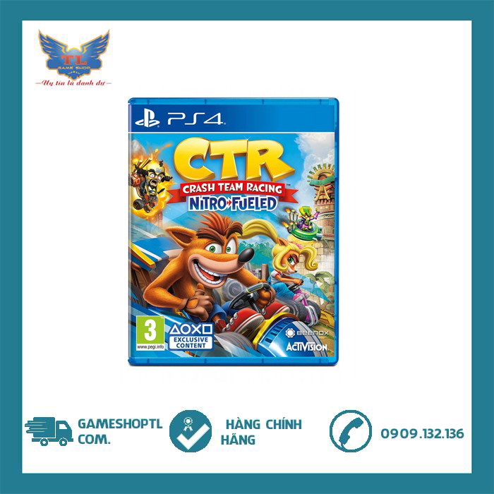 Game PS4 Crash Team Racing Nitro-Fueled