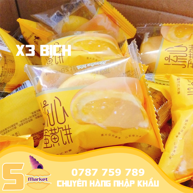 【BÁNH NGON KHÓ CƯỠNG - DATE MỚI】 Combo 03 Cái Bánh Pía Kim Sa Trứng Muối Đặc Biệt Đài Loan - (Date : 06 tháng)【Sò Market】
