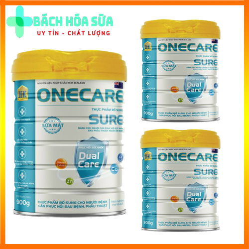 Sữa Onecare Sure 900g – Cho Người Phục Hồi Sức Khỏe sau phẫu thuật và ốm