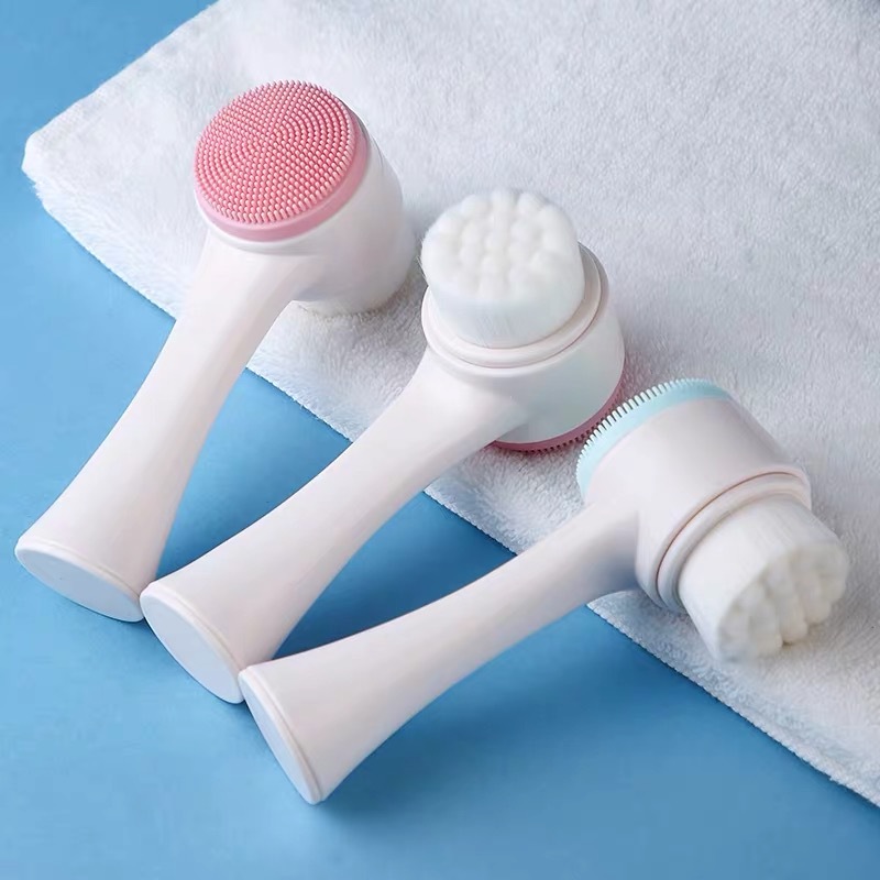 Cọ rửa mặt massage hai đầu sạch sâu Sena Beauty