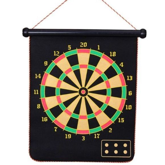 [HCM] Đồ Chơi Phát Triển Chiếu Cao Cho Bé | Bảng Phi Tiêu Nam Châm 2 Mặt 48x42cm Kèm 6 Phi Tiêu | Phi Tiêu Mũi Nhựa 17 Inch | Cột Ném Bóng Rổ Cho Bé Trụ Sắt Cao 145cm~165cm