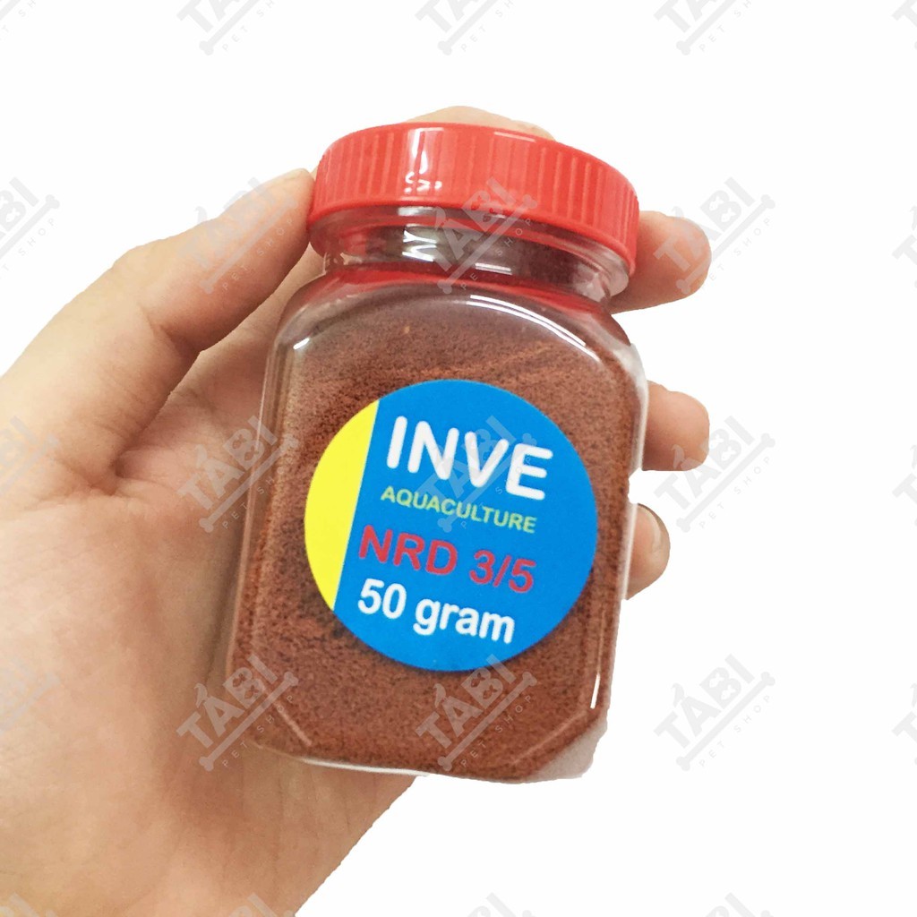 Thức ăn cho cá INVE, cám thái inve cho các loại cá cảnh hộp 50g
