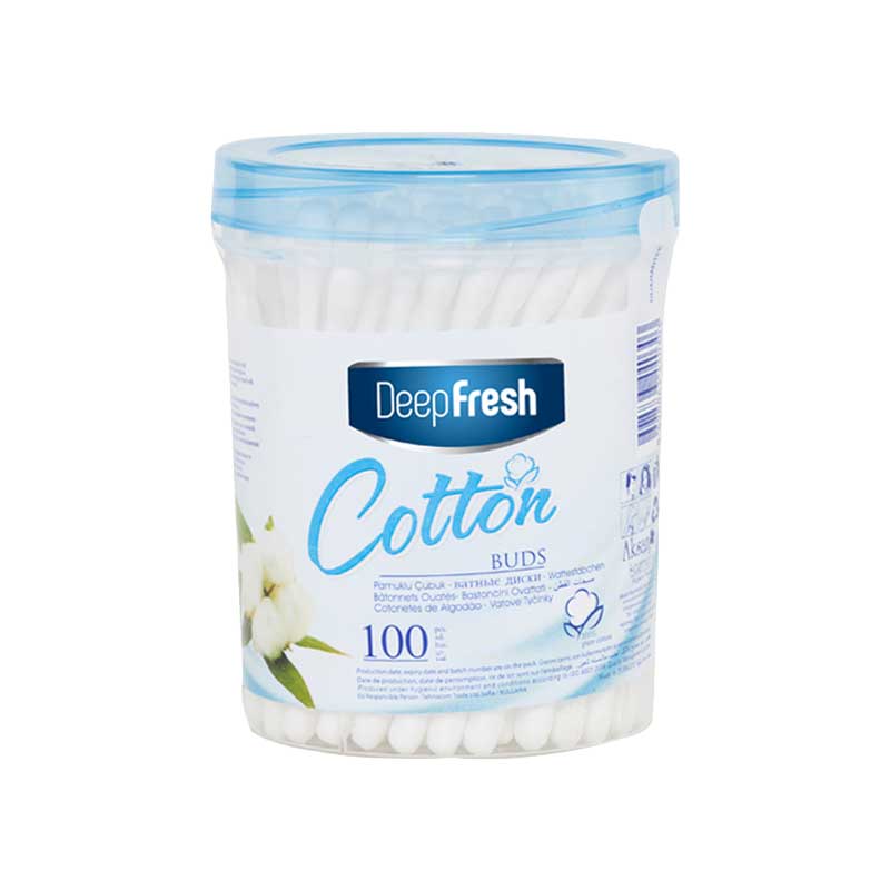 Bông tăm ngoáy tai người lớn Deep Fresh xuất xứ Thổ Nhĩ Kỳ 100-200-300 que hàng chính hãng