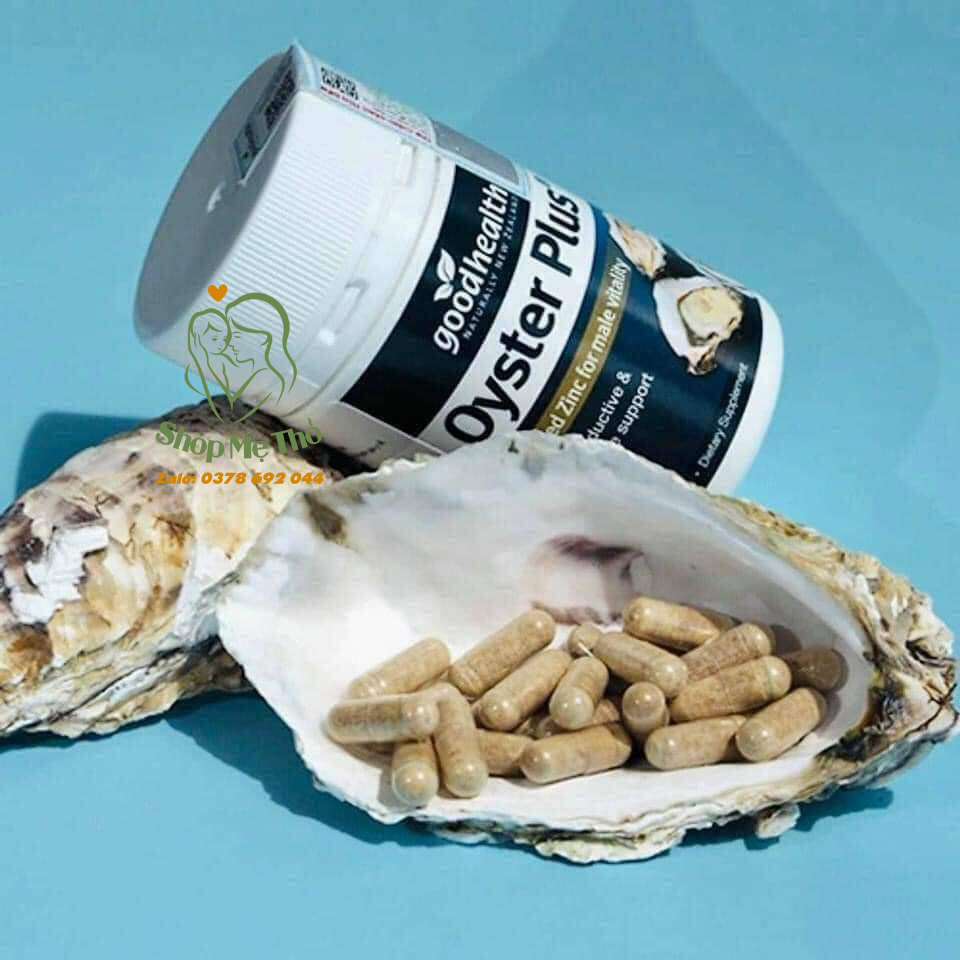 Tinh chất hàu biển Oyster Plus ZinC Goodhealth 60 viên - viên hàu úc Oyster Plus