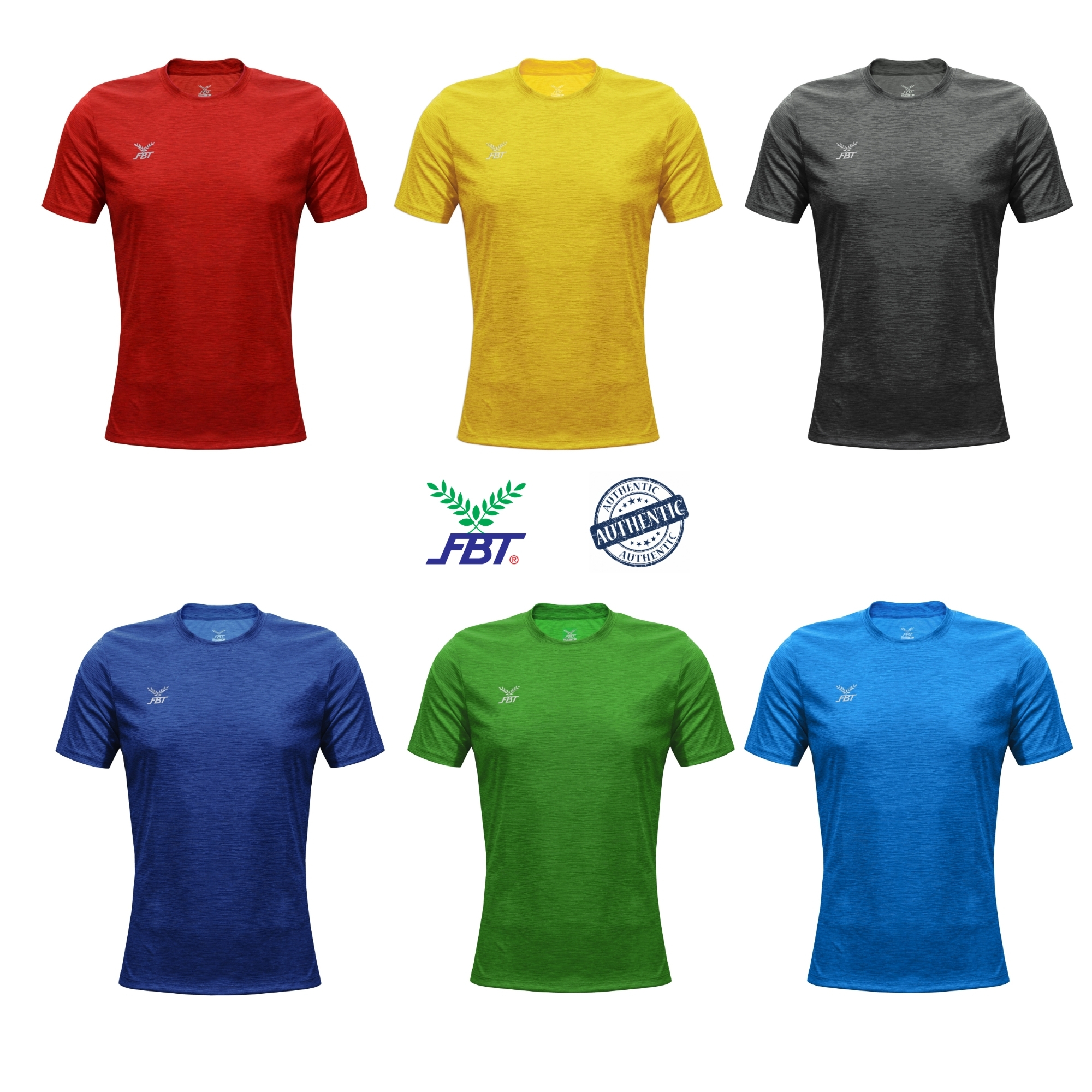 Áo bóng đá trơn nhập chính hãng Thái Lan thương hiệu FBT Sports, mã sản phẩm 12-269