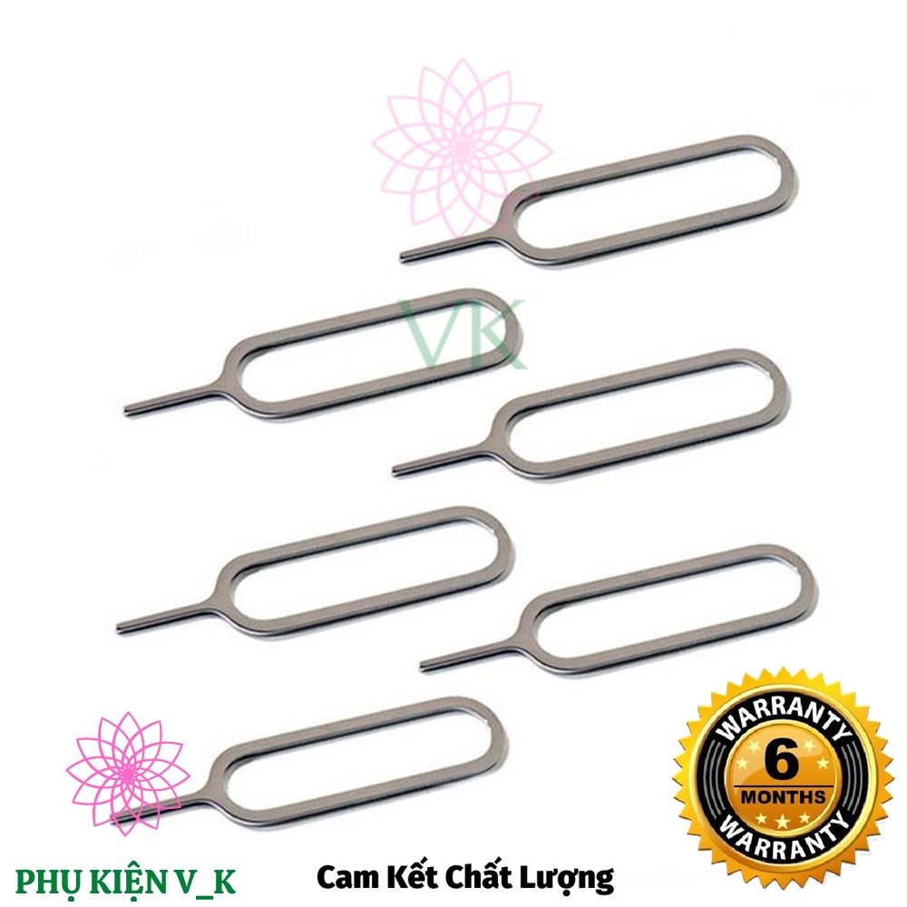 Que chọc sim thép không rỉ
