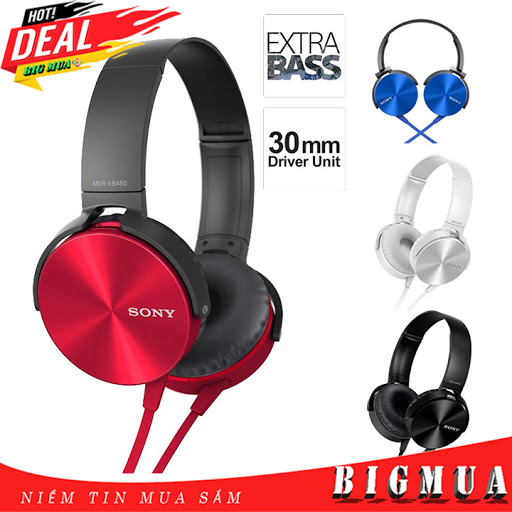 Tai nghe sony mdr-xb450 - bass siêu trầm, âm hay