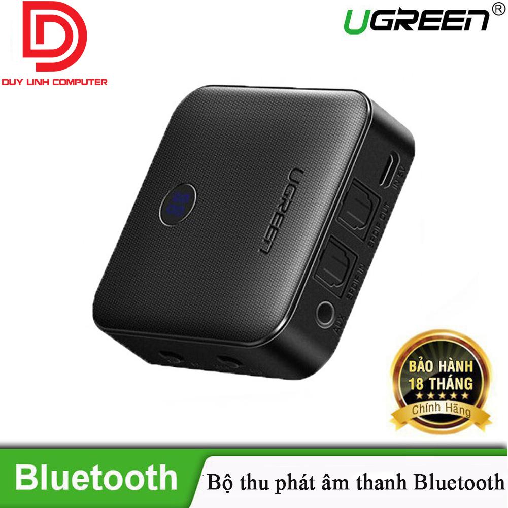 Bộ thu phát bluetooth 4.2 ugreen 50256 chính hãng hỗ trợ aptx