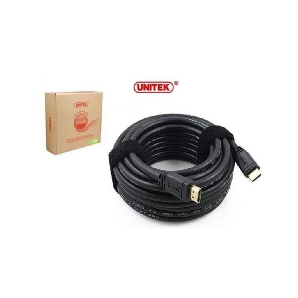 Dây cáp hdmi 20m unitek full hd cao cấp - hàng chính hãng