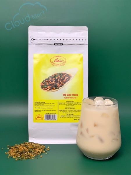 Trà Gạo Rang Vinsaf Genmaicha 500g
